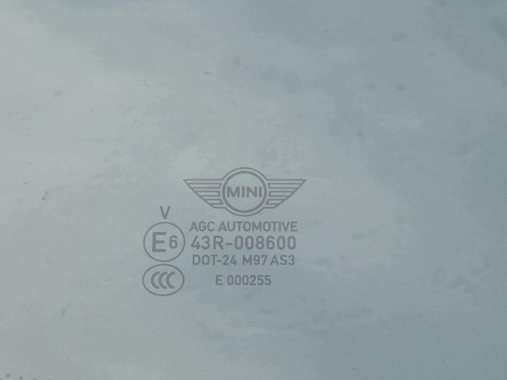 MINI Countryman F60 Szyba Tylna Lewa Nowa SSG AGC AUTOMOTIVE OE 7433095 — zdjęcie 4