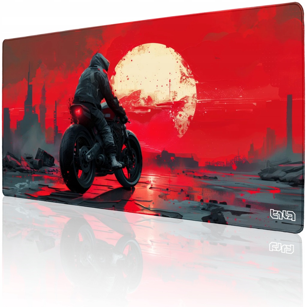 Herní Podložka Rebel Sunset 100x50 Tilt XL Protiskluzová, voděodolná