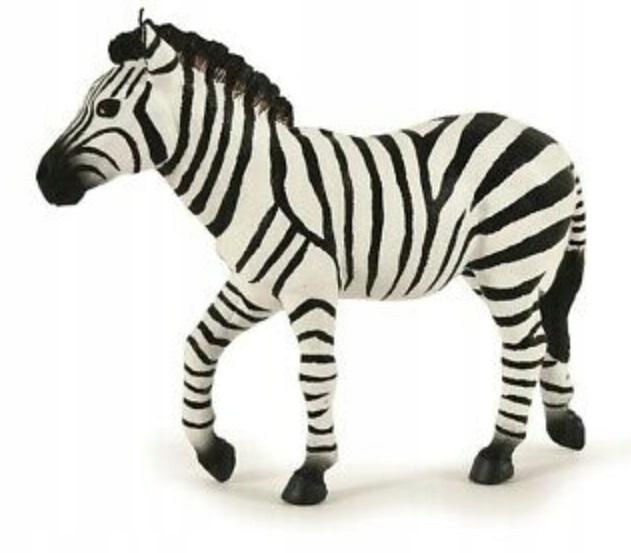 Figurka Samec Kůň Zebra Realistické sběratelské Figurky pro Děti