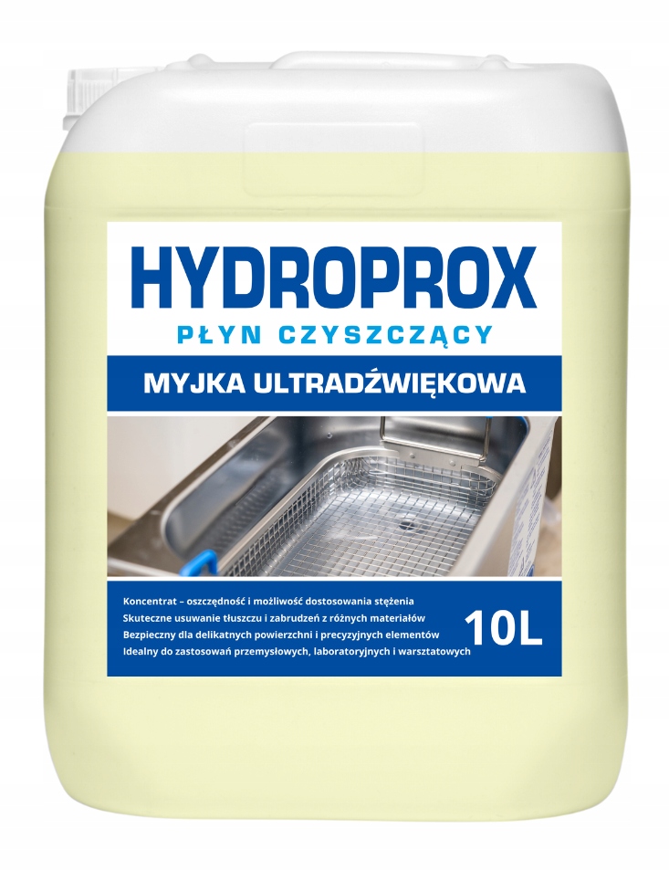 Hydroprox Koncentrát Čisticího Prostředku Pro Ultrazvukovou Myčku 10 L