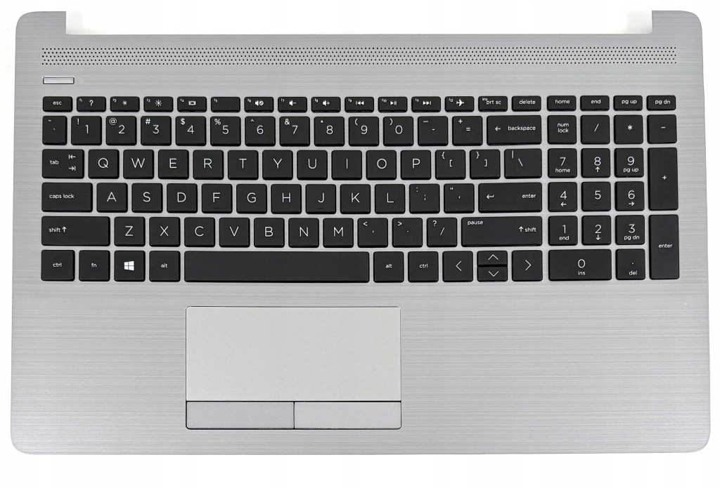 Palmrest Klávesnice Pro Hp 250 255 G7 15-DB 15-DA TPN-C135 TPN-C136 Silver