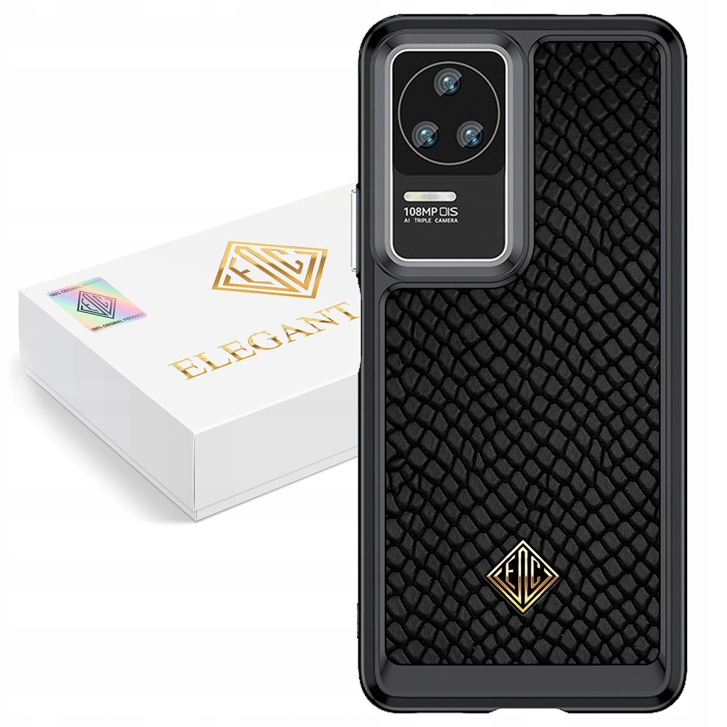 Pouzdro Pro Xiaomi Poco F4 Kryt Luxusní Přírodní Kůže Originální