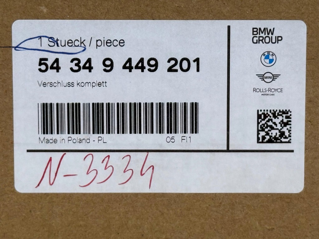 BMW Z4 G29 Kompletne Zamknięcie Dachu Składanego Nowe OE 9449201 — zdjęcie 9