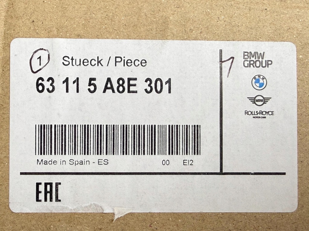BMW 1 F70 2 F74 Lampa Lewa Przednia Przód LED Nowa OE 63115A8E301 5A8E301 — zdjęcie 9