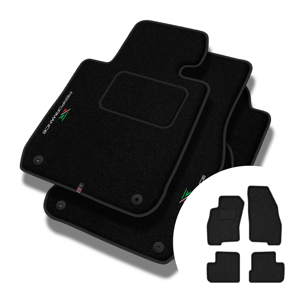 Velurové koberce Performance pro Fiat Grande Punto 2005-2012
