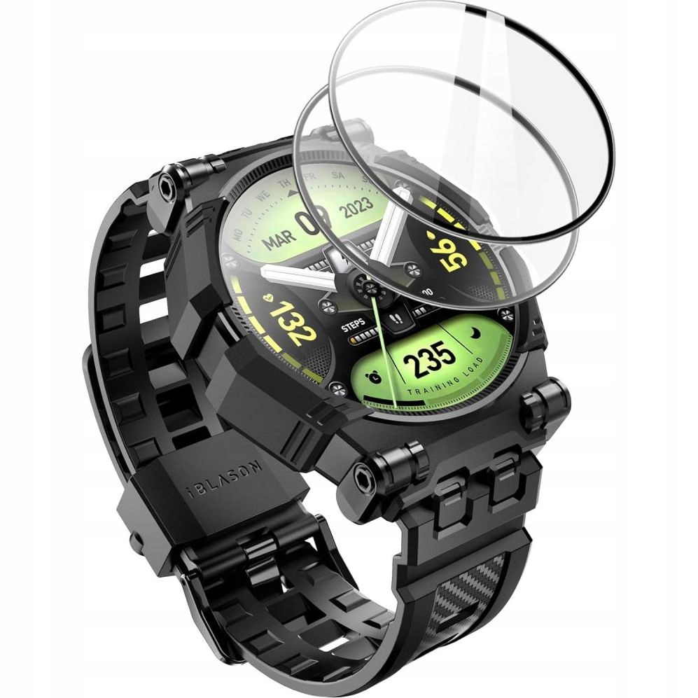 Pouzdro s páskem, sklo pro Galaxy Watch 6/5/4 44 mm Supcase i-Blason Armorbox