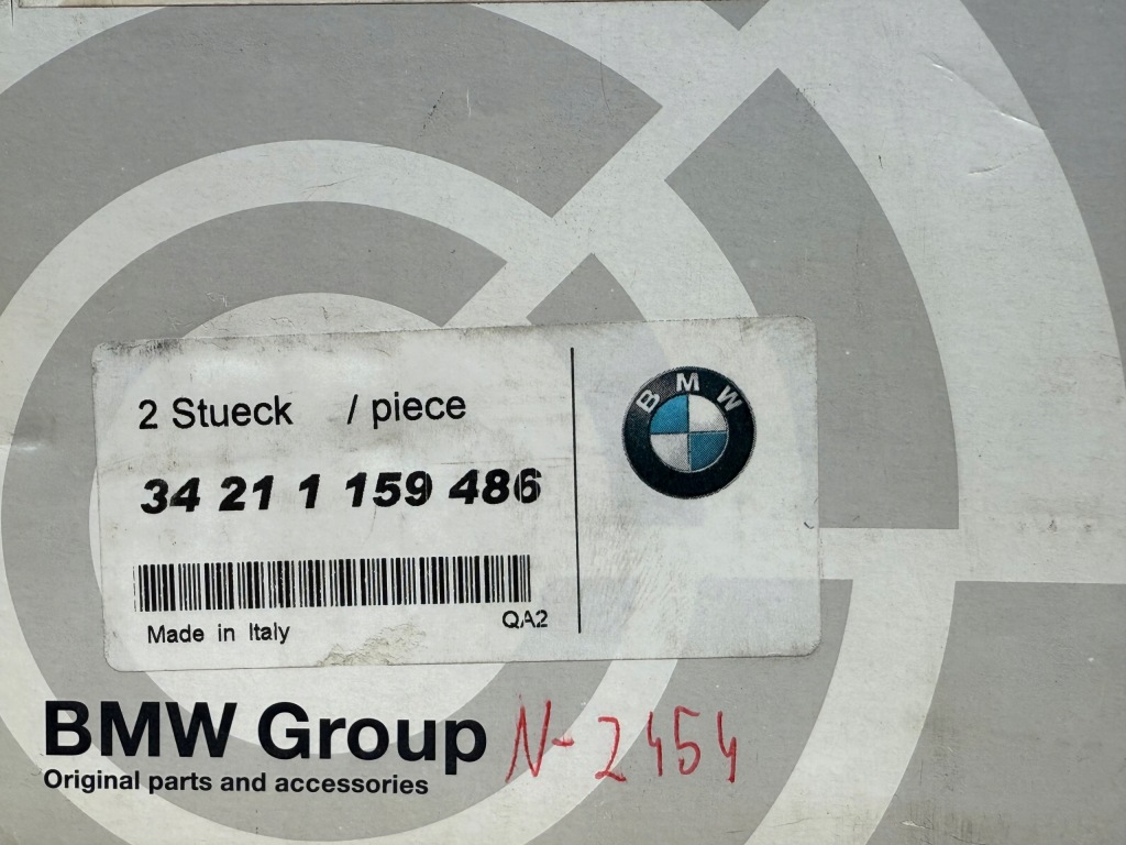 Bmw 3 E36 Bębny Hamulcowe Tył OE 34211159486 1159486 — zdjęcie 6