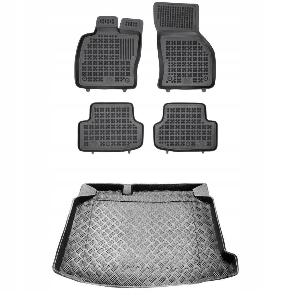 Sada koberců a rohoží Seat Leon III MK3 2013-2020 Hatchback se systémem aud