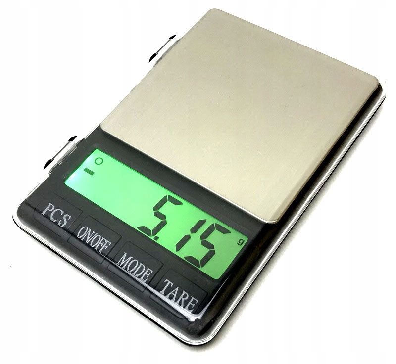 Elektronická Klenotnická Váha 0,01 G 500 G Velký LCD