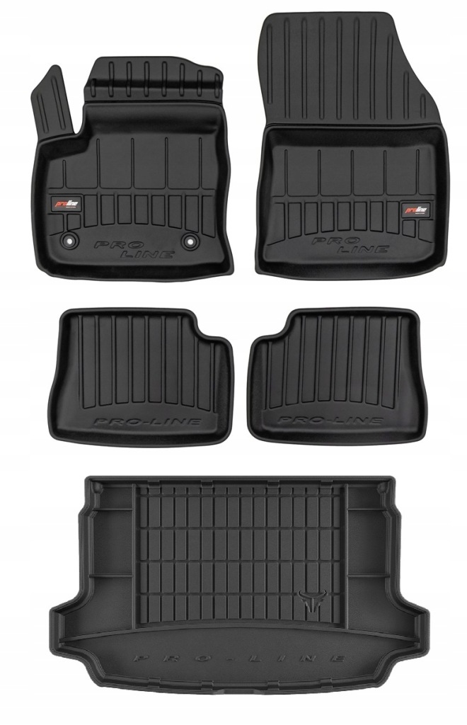 Set 3D Koberce a rohož do kufru Fiat 600e Electric od roku 2023- g