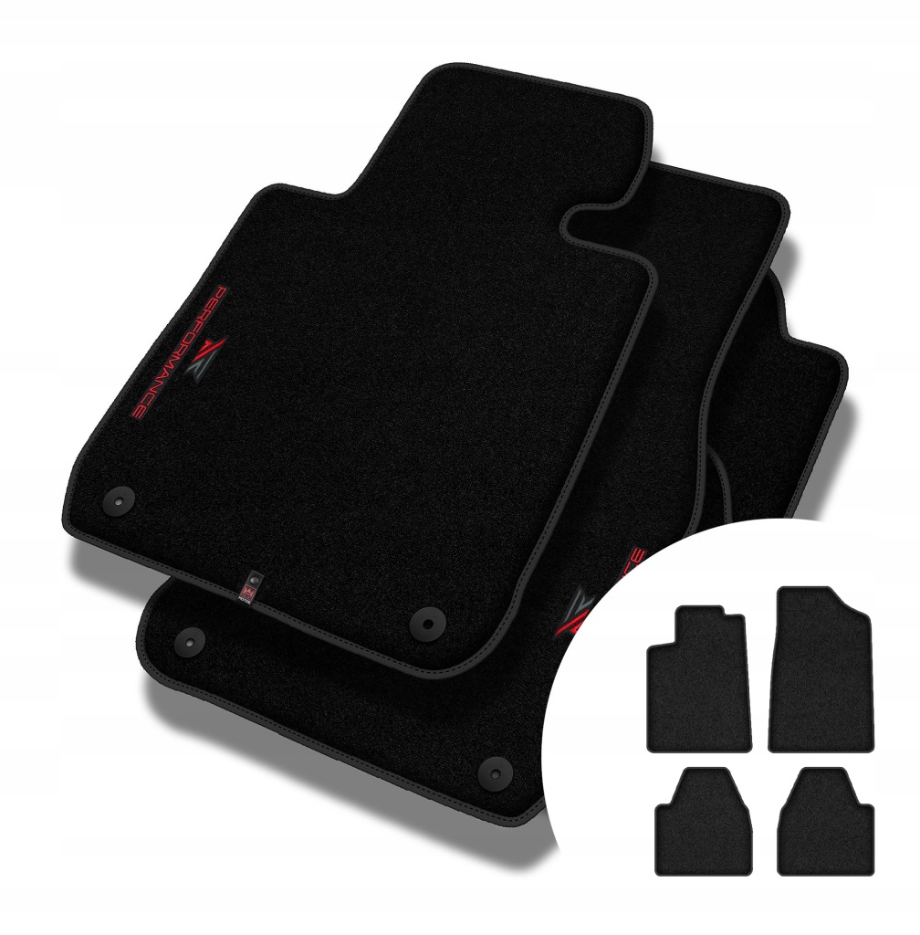 Velurové koberce Performance Premium pro Peugeot 607 2000-2010