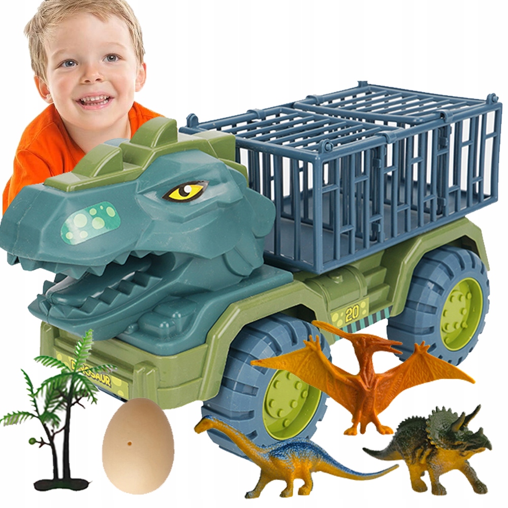 Velký Náklaďák Hračka Dinosaurus Auto T-rex Tir Dinosauři Transportér