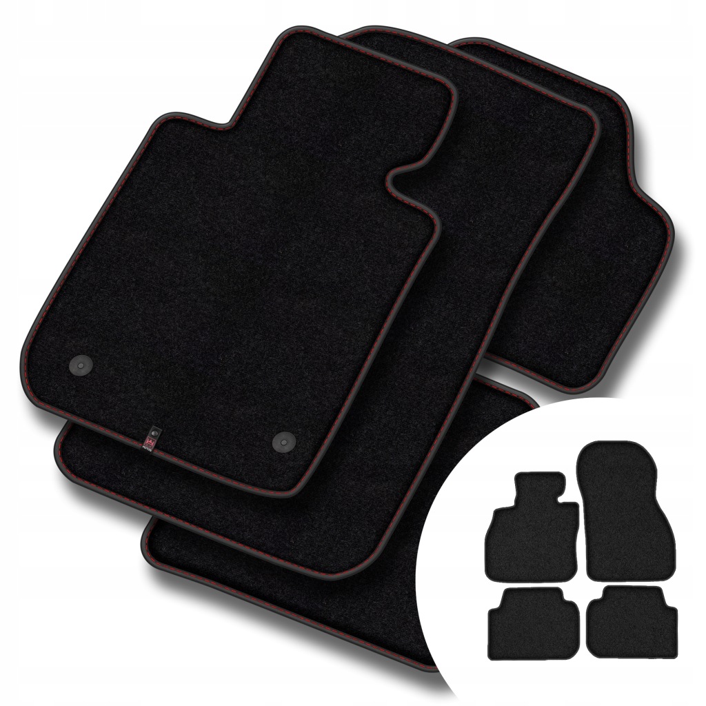 Velurové koberce Premium pro Mini Clubman 2007-201