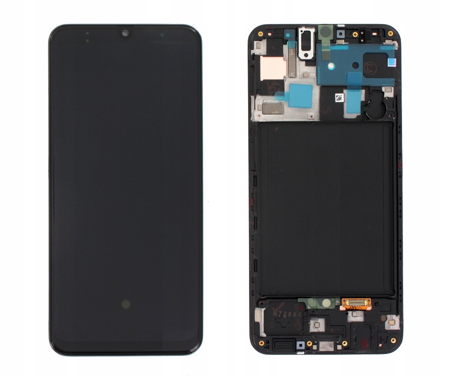 LCD displej Samsung A50 2019 SM-A505 Černý S Rámečkem