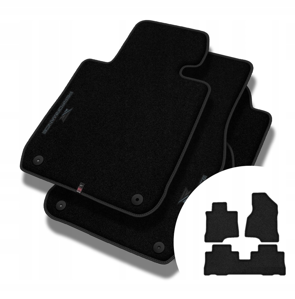 Velurové koberce Performance Premium pro Chevrolet Captiva I 2006-2018