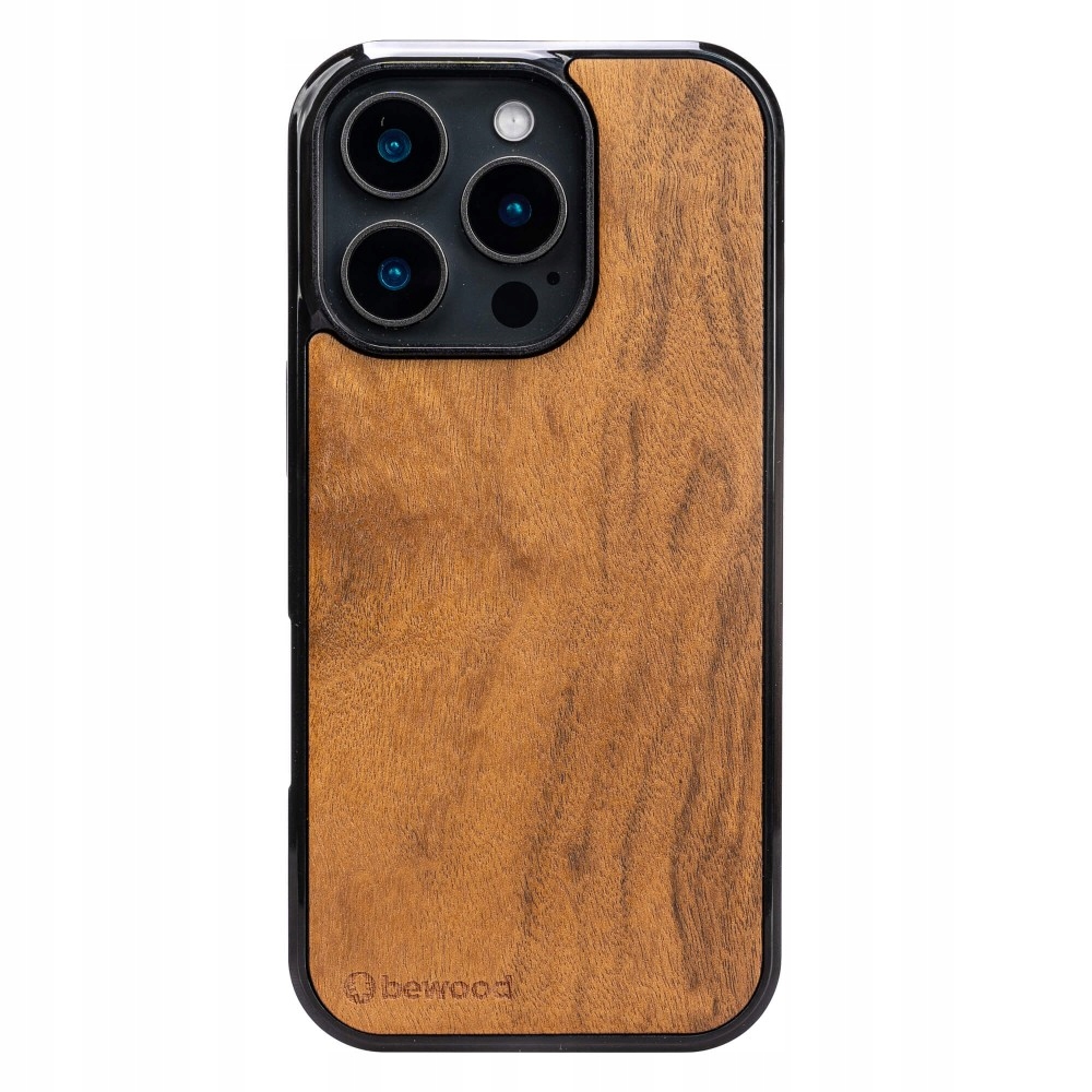 Dřevěné Pouzdro Bewood pro iPhone 16 Pro Imbuia