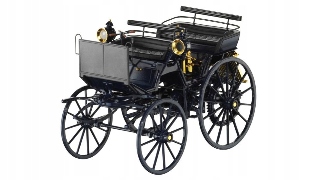 Model Mercedes Daimler 1SZY 1886, motorový vozík