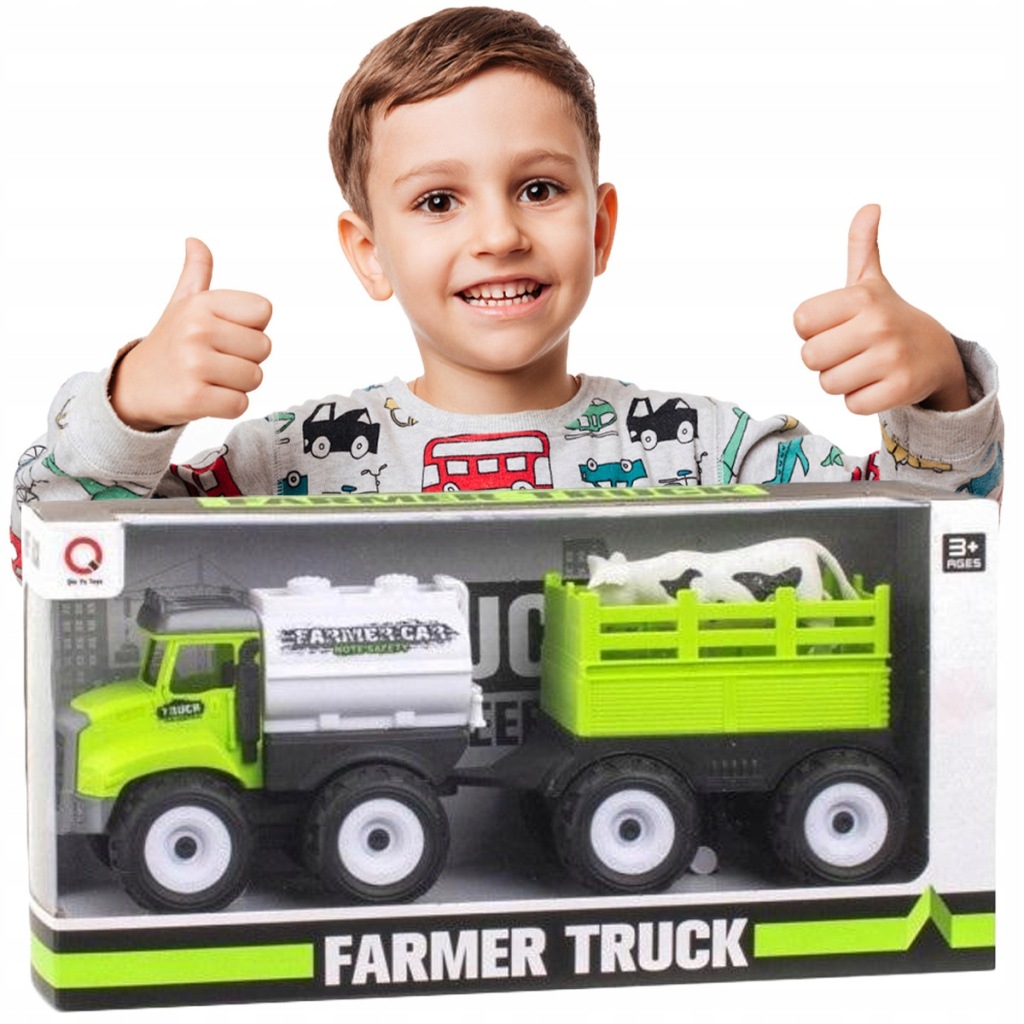 Zelená Hračka Dárek pro Chlapce Autíčko Farma