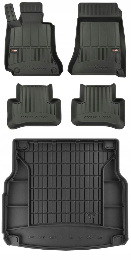 Set 3D gumové rohože Mercedes C S204 Kombi 2007-2014