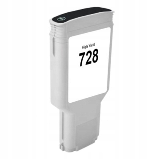 Naplnka Hp 728, Hp F9J68A Matná černá kompatibilní cartridge
