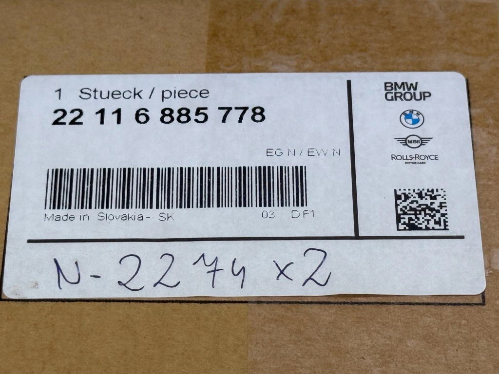 Bmw F45 F46 F48 Mini F54 F56 F60 Mocowanie Skrzyni Biegów OE 22116885778 — zdjęcie 6