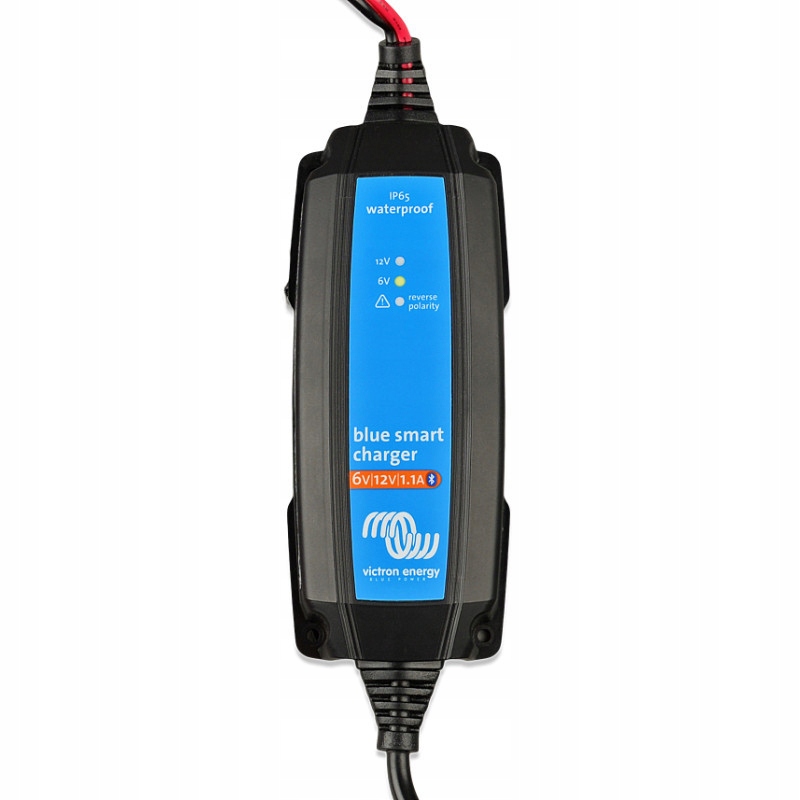 Modrá Smart IP65 Nabíječka 6V/12V-1.1 DC konektor