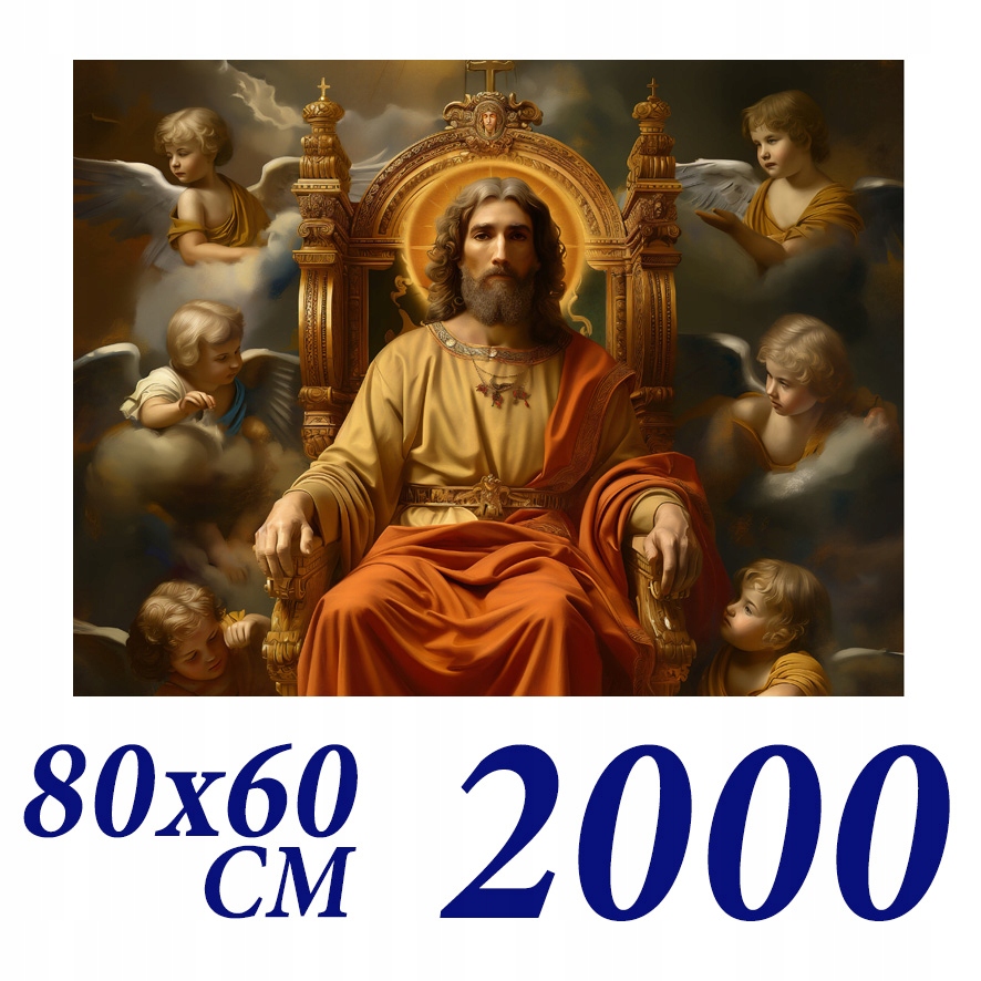 Puzzle Bůh Devocionalia 2000 dílků 80x60 cm Církev Křesťané Víra č.3
