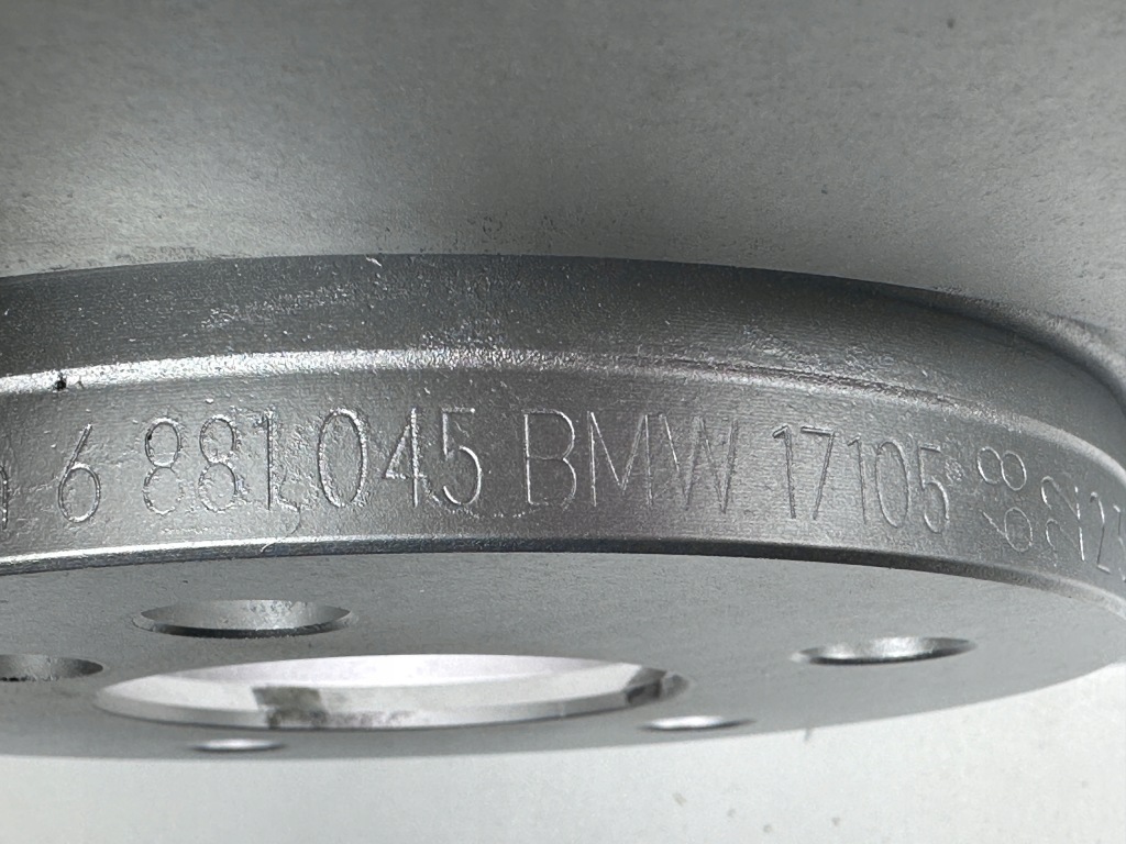 Mini JCW F54 F56 F57 F60 Tarcze Przód Hamulcowe Nowe Oryginał 6881045 — zdjęcie 6