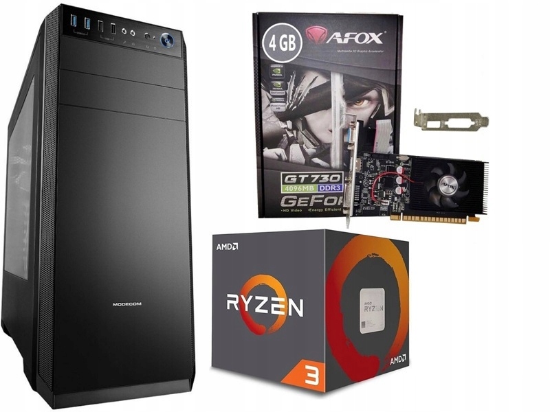 Počítač Ryzen Geforce 4 Gb Ssd 240 Gb