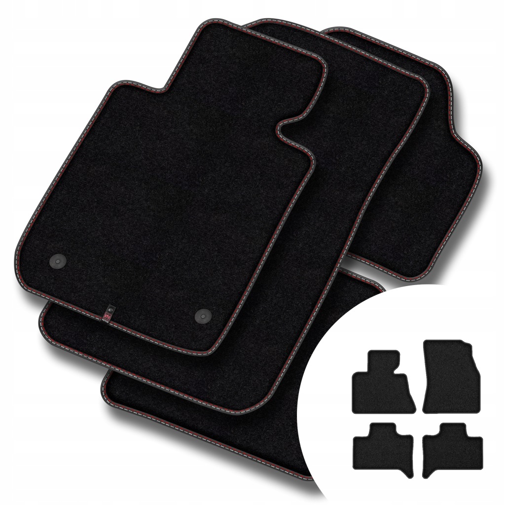 Velurové koberce Premium pro Bmw X5 E53 1999-2005