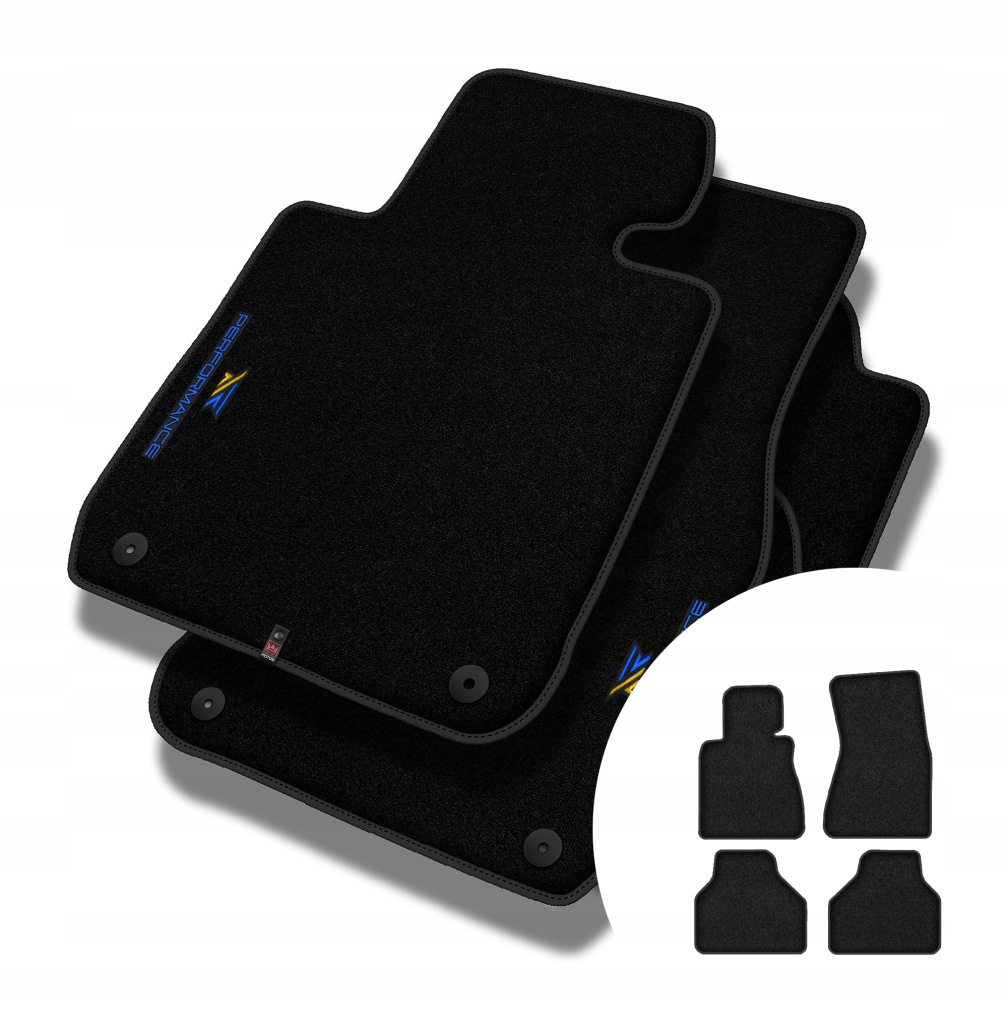 Velurové koberce Performance Premium pro Bmw řady 7 E65 2002-2008