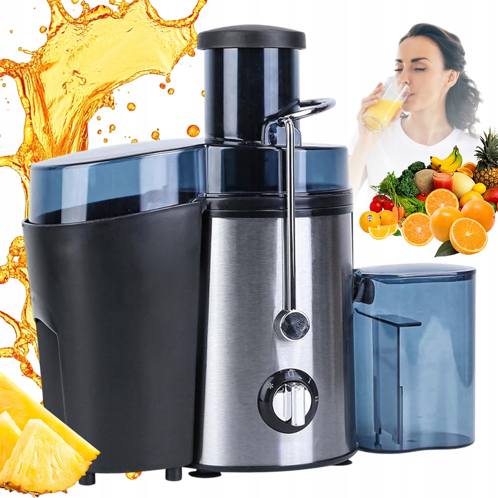 1000 W 500 ML Elektrický Dvourychlostní Odšťavňovač A Odšťavňovač Pomerančů