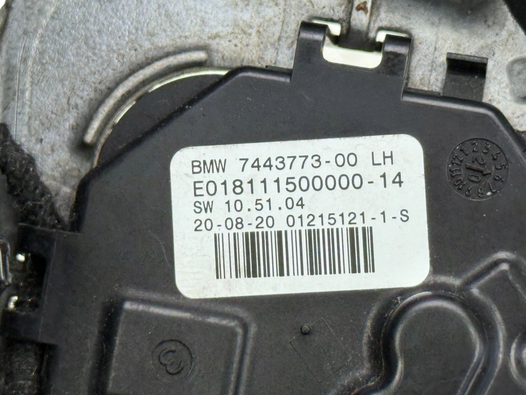 BMW 5 G30 G31 7 G11 Lusterko Lewe Kamera 9 PIN OE 7443773 — zdjęcie 9