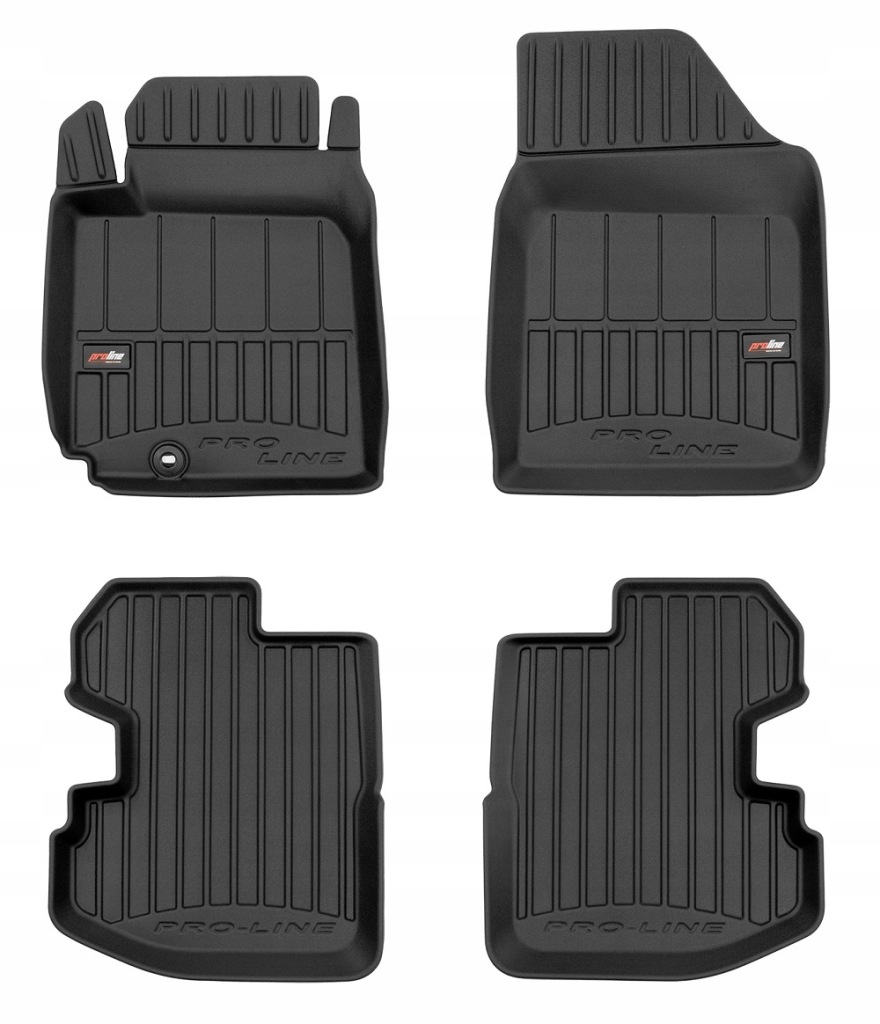 Koberce Gumové Stěrače Toyota Yaris 1 1999-2005 Korytka 3D