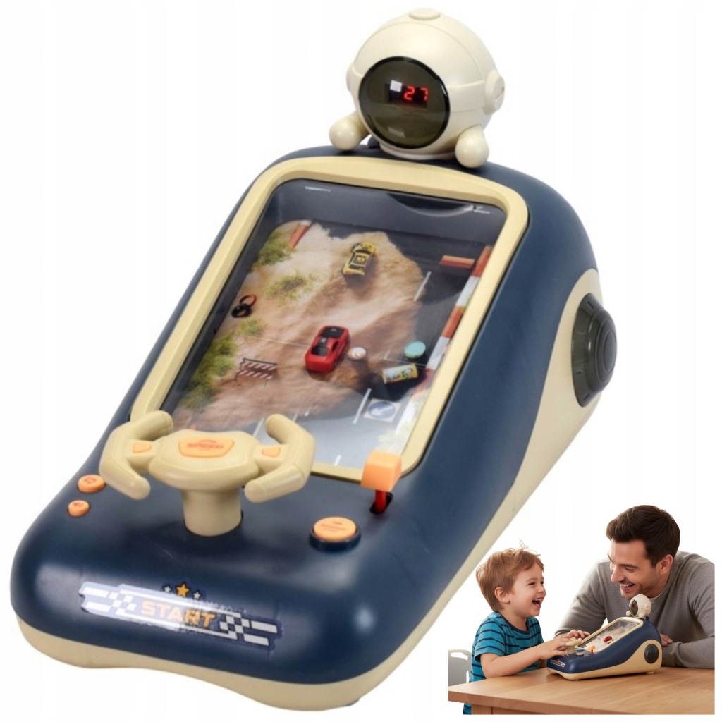 Dovednostní Hra Simulátor Konzole Volant Dárek 3+