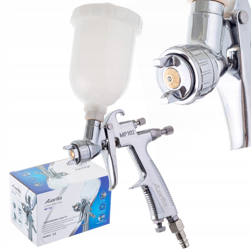 Mini Lakovací Pistole Lvmp Tryska 0,8 MM 250 ML Malování Malt