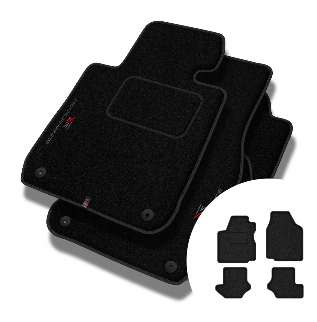 Velurové koberce Performance pro Ford Fiesta IV 1995-2002