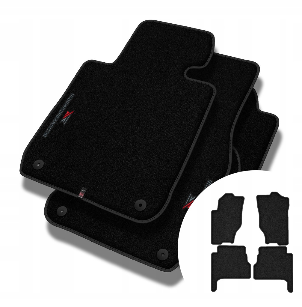 Velurové koberce Performance pro Kia Sorento I 2002-2009