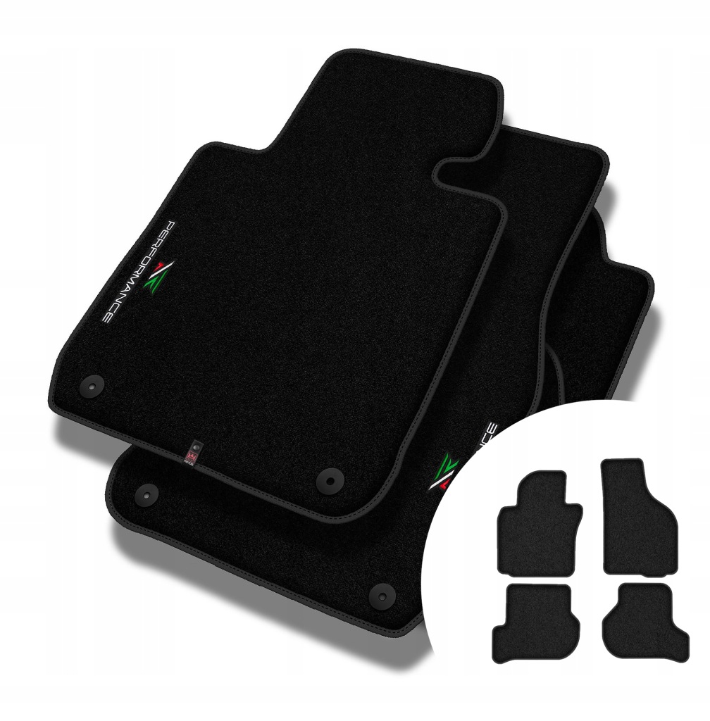 Velurové koberce Performance Premium pro Volkswagen Golf V 2003-2009