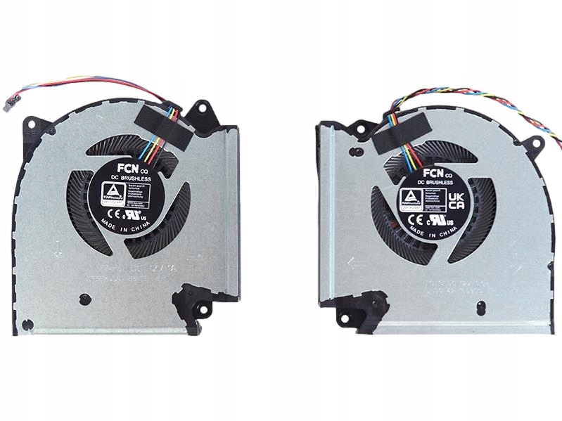 Ventilátory Pro Asus Rog Strix G513 G513QR G533Q G713 G713QR Cpu Gpu 12V