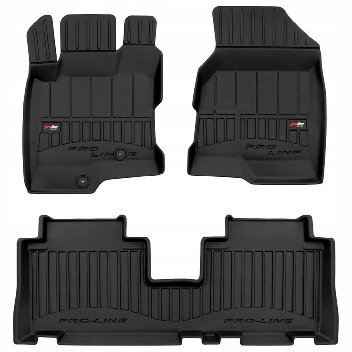 Gumové Koberce Chevrolet Captiva 2006-2018 Korytka 3D