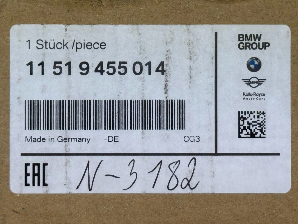 BMW G90 G99 G70 G05 G06 G07 G09 Dodatkowa Pompa Wody OE 9455014 — zdjęcie 5
