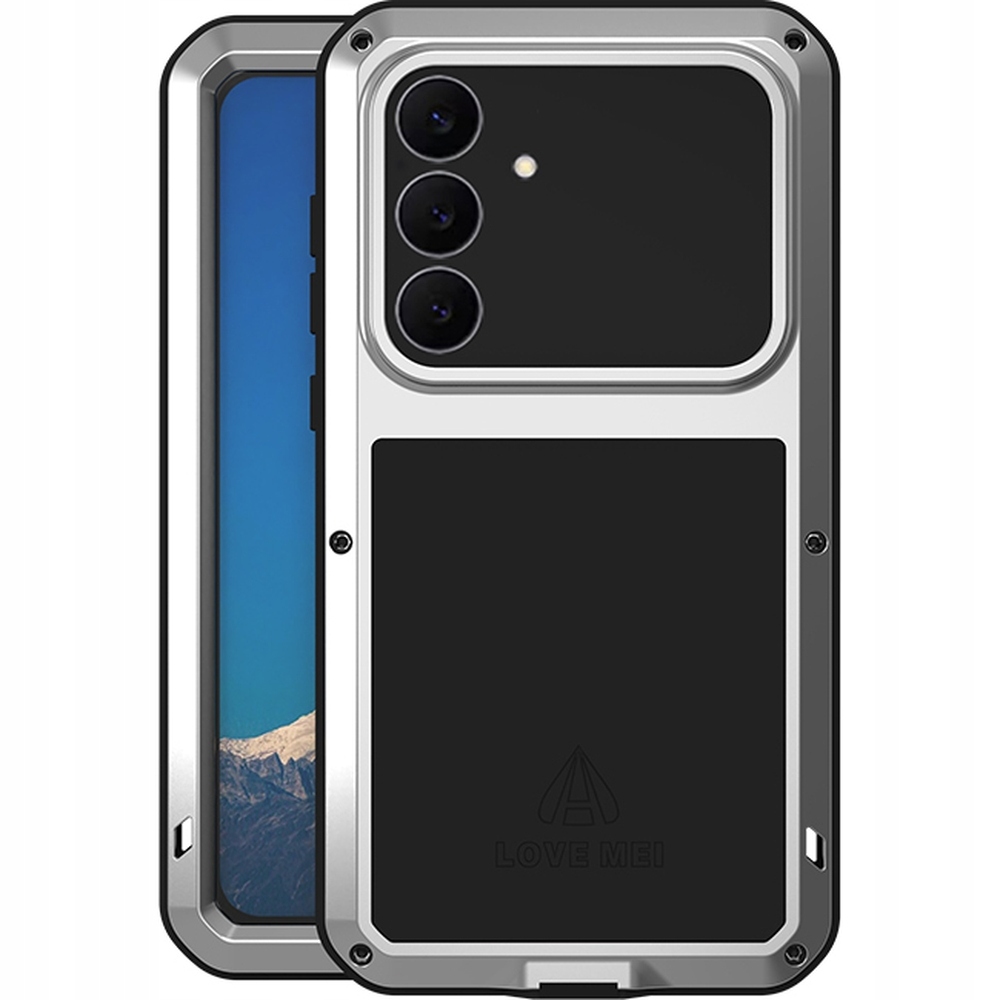 Pouzdro Love Mei sklo pro Galaxy S25 Fe obal kryt se sklem