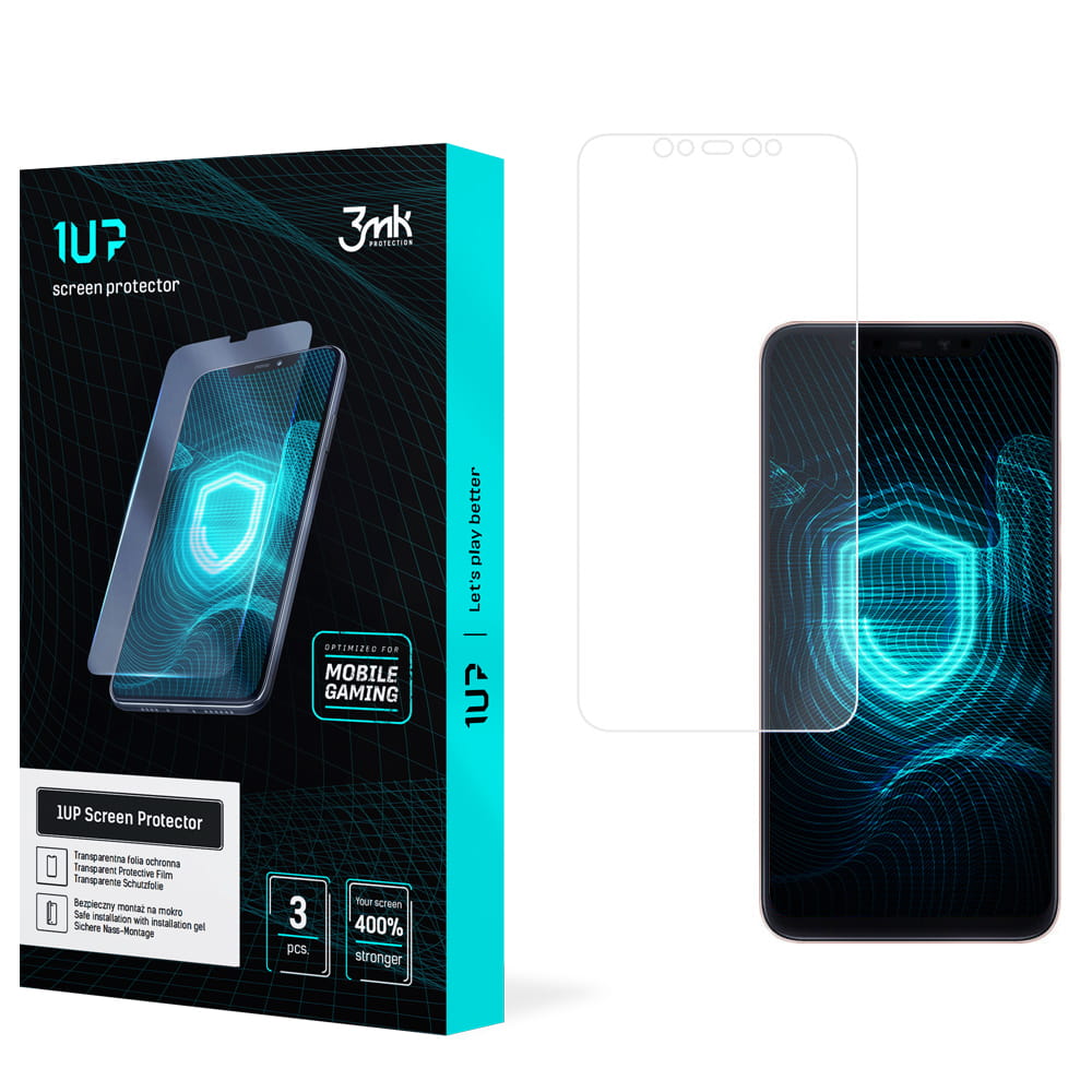 Fólie 3MK pro Xiaomi Mi8 Global 3 ks