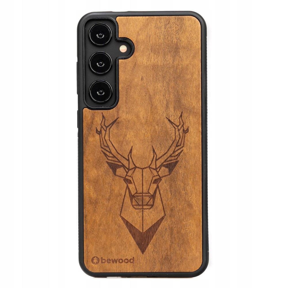 Dřevěné Pouzdro Bewood pro Samsung Galaxy A35 5G Jelen Imbuia