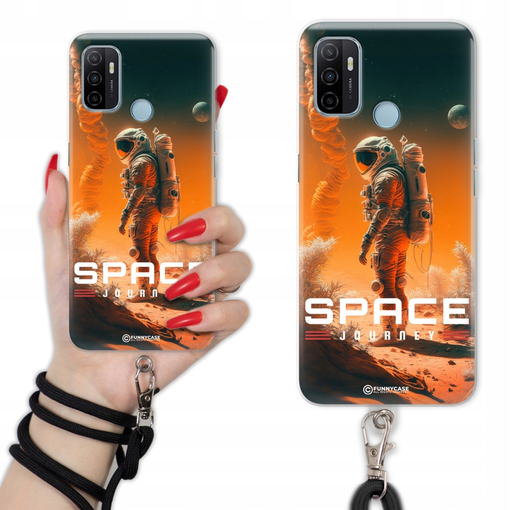 Pouzdro Pro Oppo A53S Se Šňůrkou More Space Černé