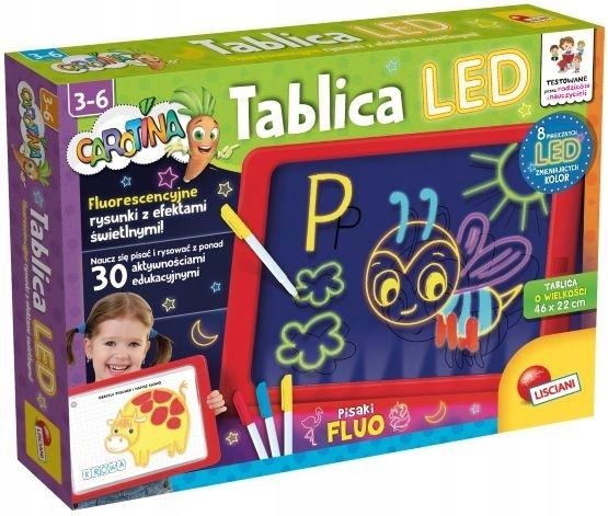 Hračka Pro Chlapce Dárek Carotina Led tabule Gift Podporuje Rozvoj