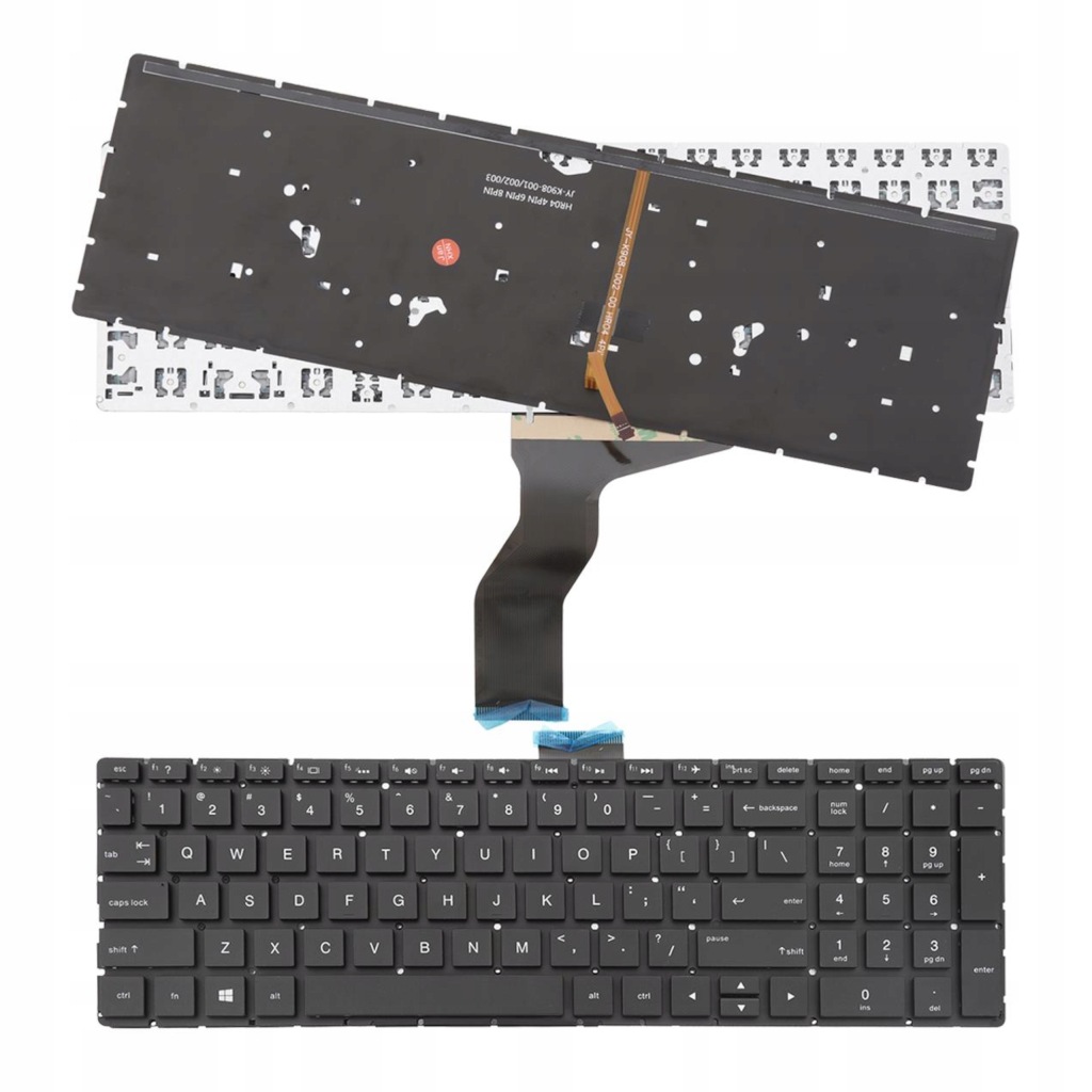 Klávesnice Pro Hp 15-BS 15-BW 250 G6 255 G6 15-CD 15-CC 15-CK Černá Led
