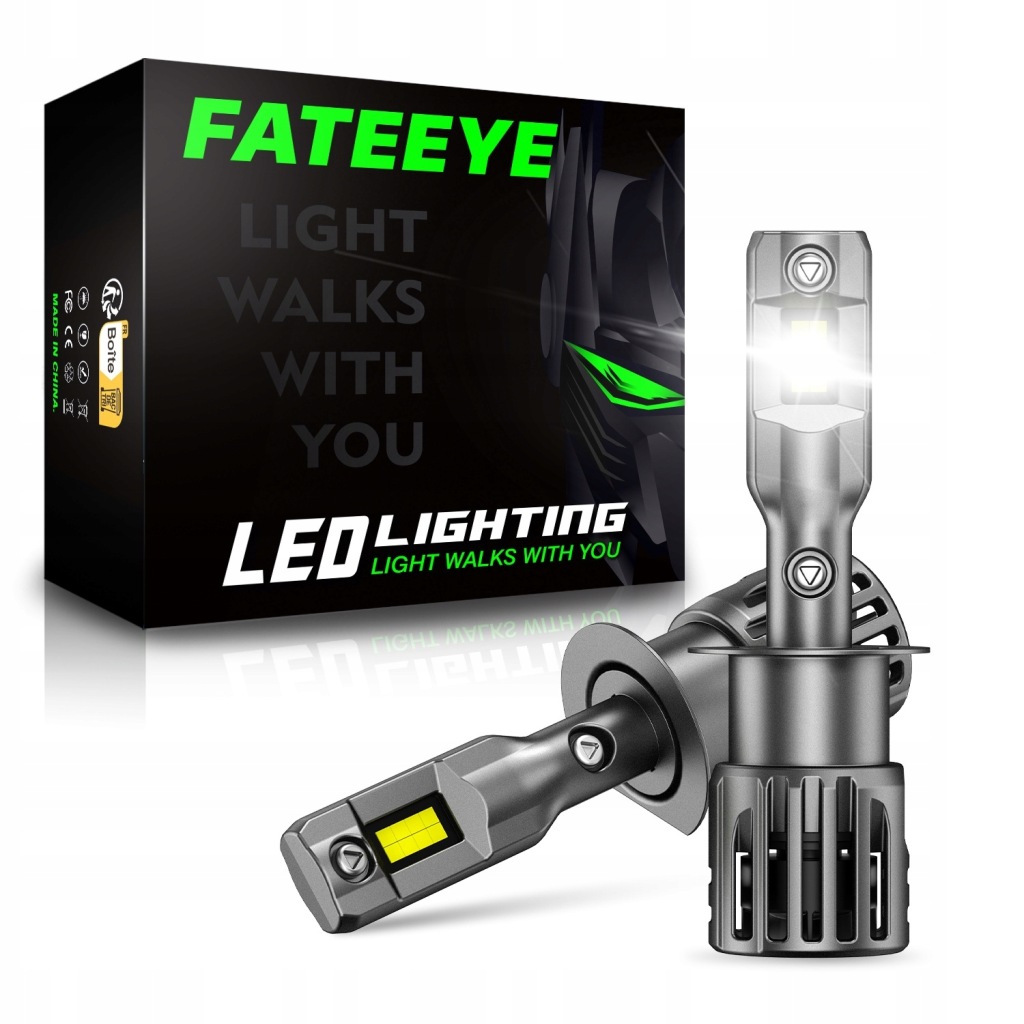 Led Žárovky H3 Retrify Fateeye 24V Truck Line 1:1 Bez Adaptérů 6500K