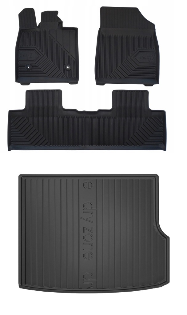 Set 77 Gumové rohože a rohože Byd Seal U od 2024-g